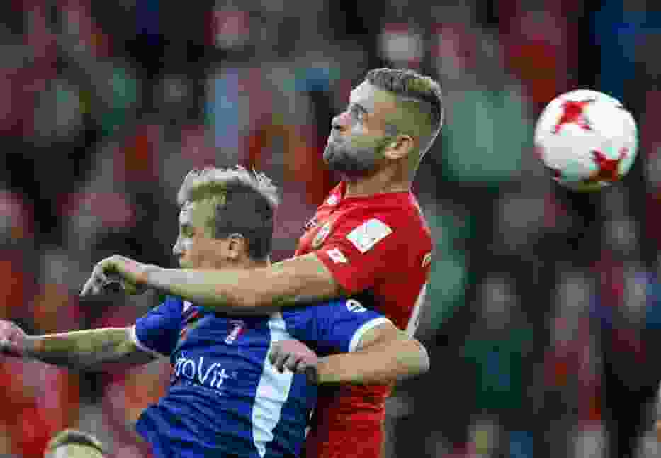 Widzew gra z Huraganem Morąg