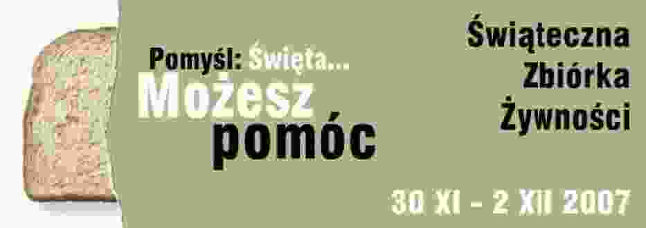 Logo "Świątecznej Zbiórki Żywności"