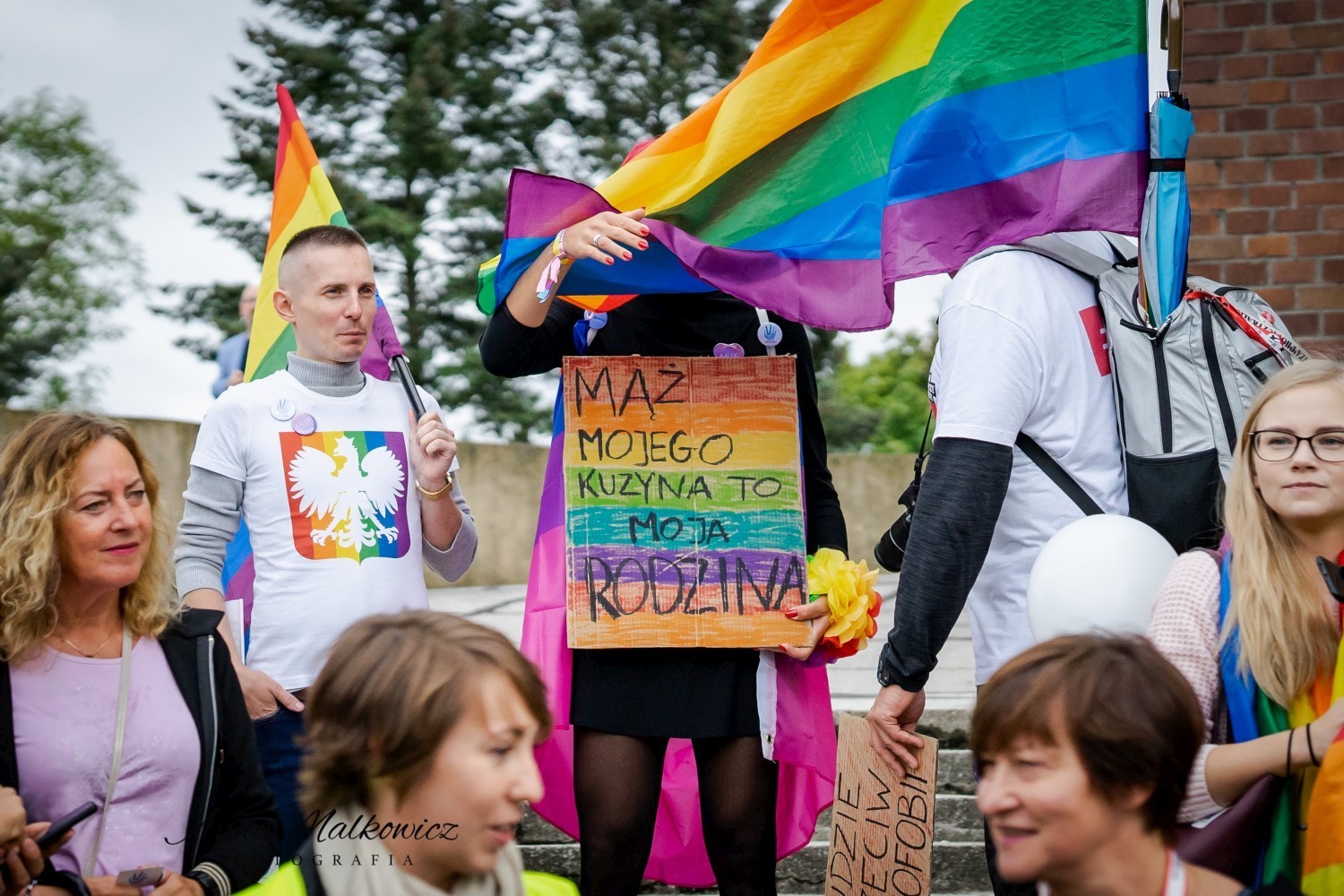 Kaliszanie na marszu równości w Koninie