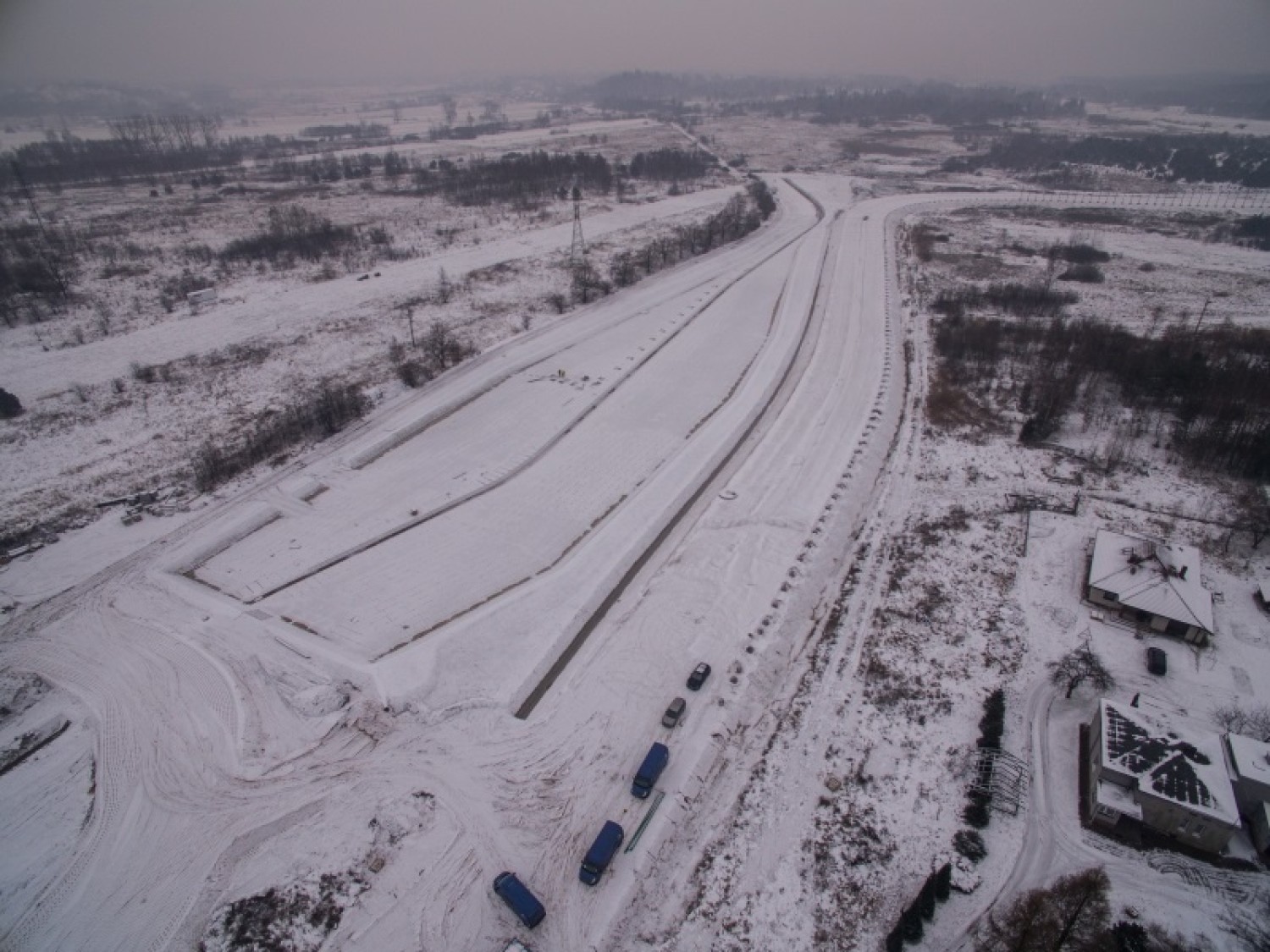 Odcinek F, będący autostradową obwodnicą Częstochowy ma największe opóźnienia w budowie