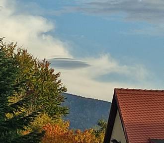 Niesamowita chmura UFO nad Dolnym Śląskiem - zobaczcie zdjęcia! 