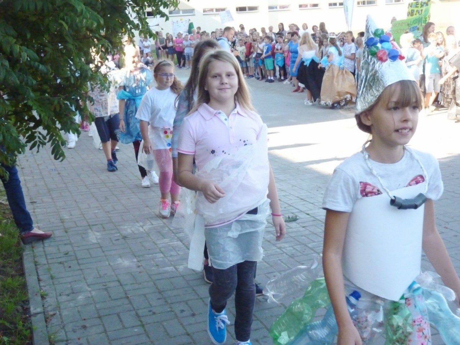 Happening ekologiczny w SP 18 w Koszalinie