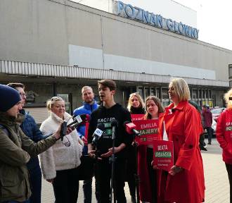 Kandydaci Lewicy chcą otwarcia budynku starego dworca w Poznaniu. Ma służyć pasażerom