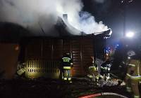 Pożar w Kuźnicy Zagrzebskiej! 57-latek w ciężkim stanie. Budynek zawalił się ZDJĘCIA