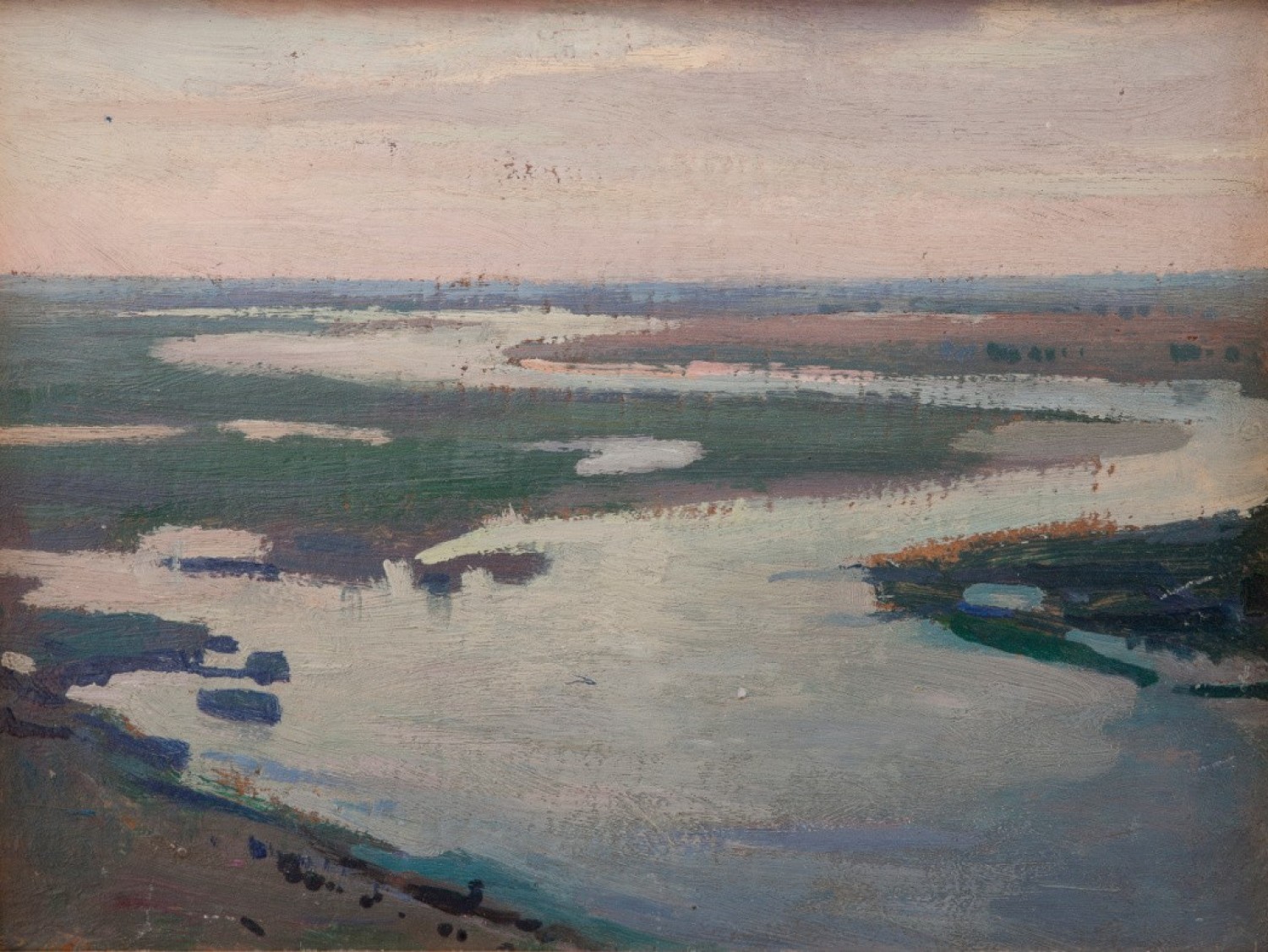 Jan Stanisławski, Dniepr (Limany Dniepru o świcie), 1903, ze zbiorów Muzeum Narodowego w Krakowie