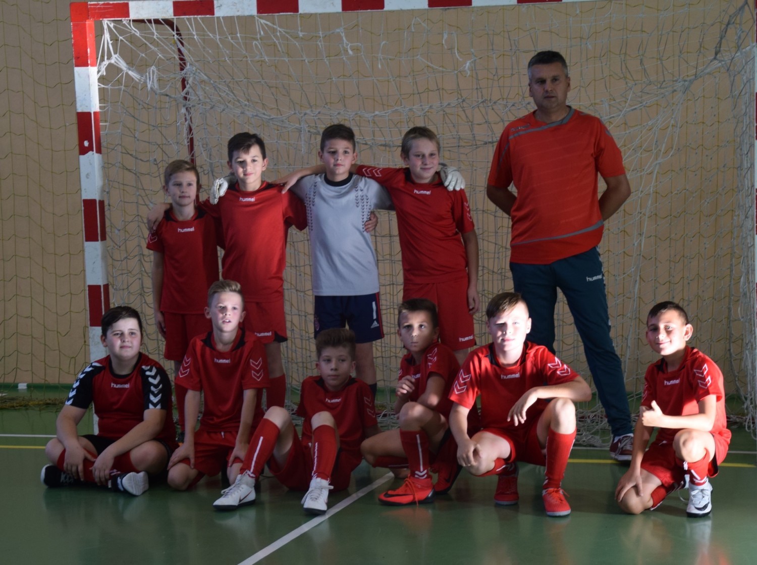 Drużyna Szkoły Podstawowej Królewiec zwycięzca w kategorii chłopców U-12