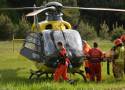 Poważny wypadek drogowy w Suszcu. Lądował helikopter LPR