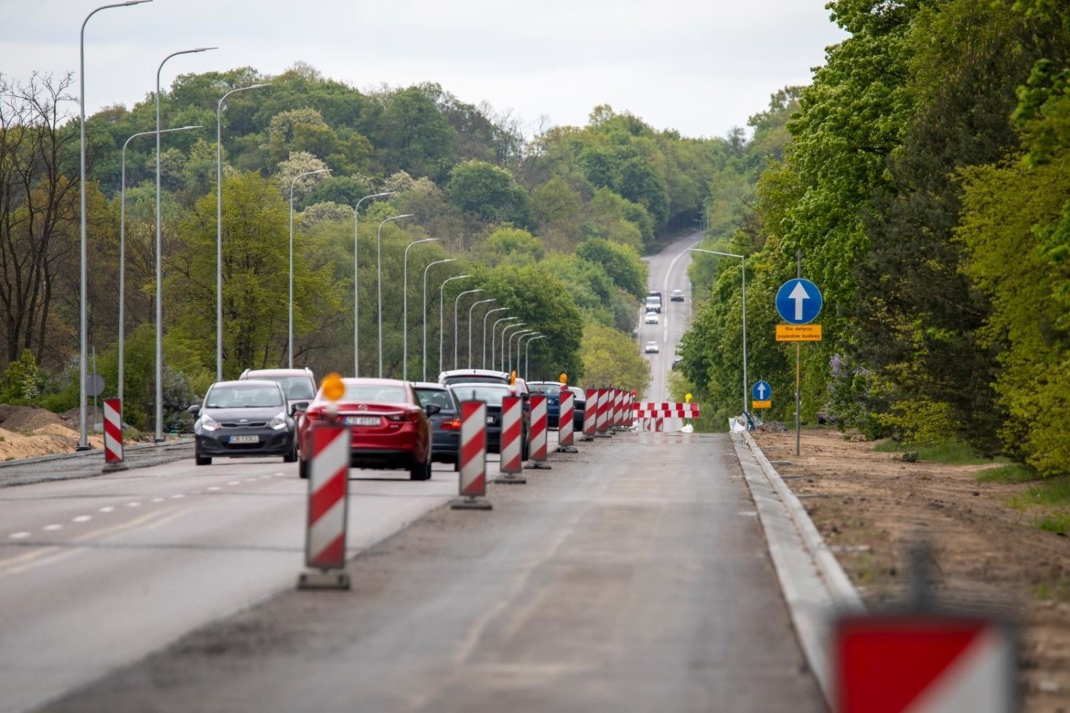 Ruch został tymczasowo przełożony na nowe buspasy
