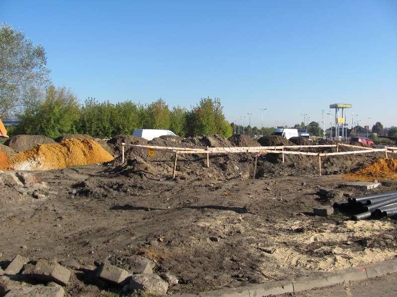 Węzeł DK 1 Częstochowa 2013 budowa