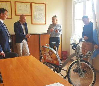Odbyła się prezentacja roweru miejskiego przez przedstawicielkę firmy NEXTBIKE