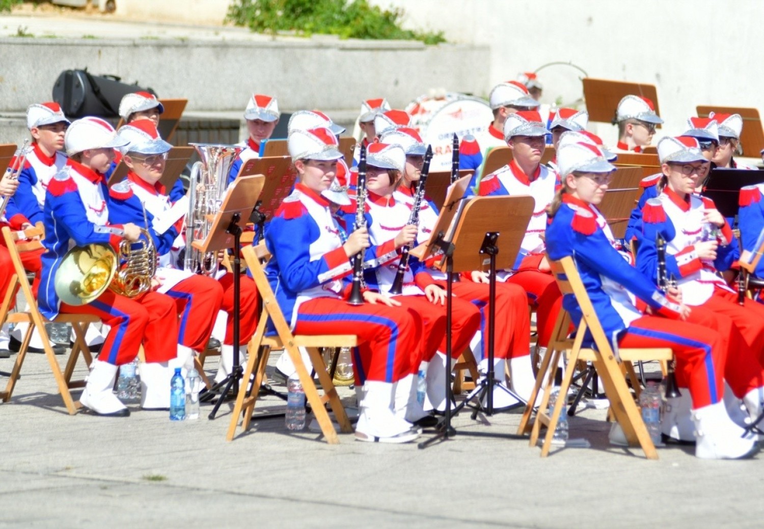 Grandioso na Fontannach. Fantastyczny koncert orkiestry w centrum miasta. Zobacz zdjęcia