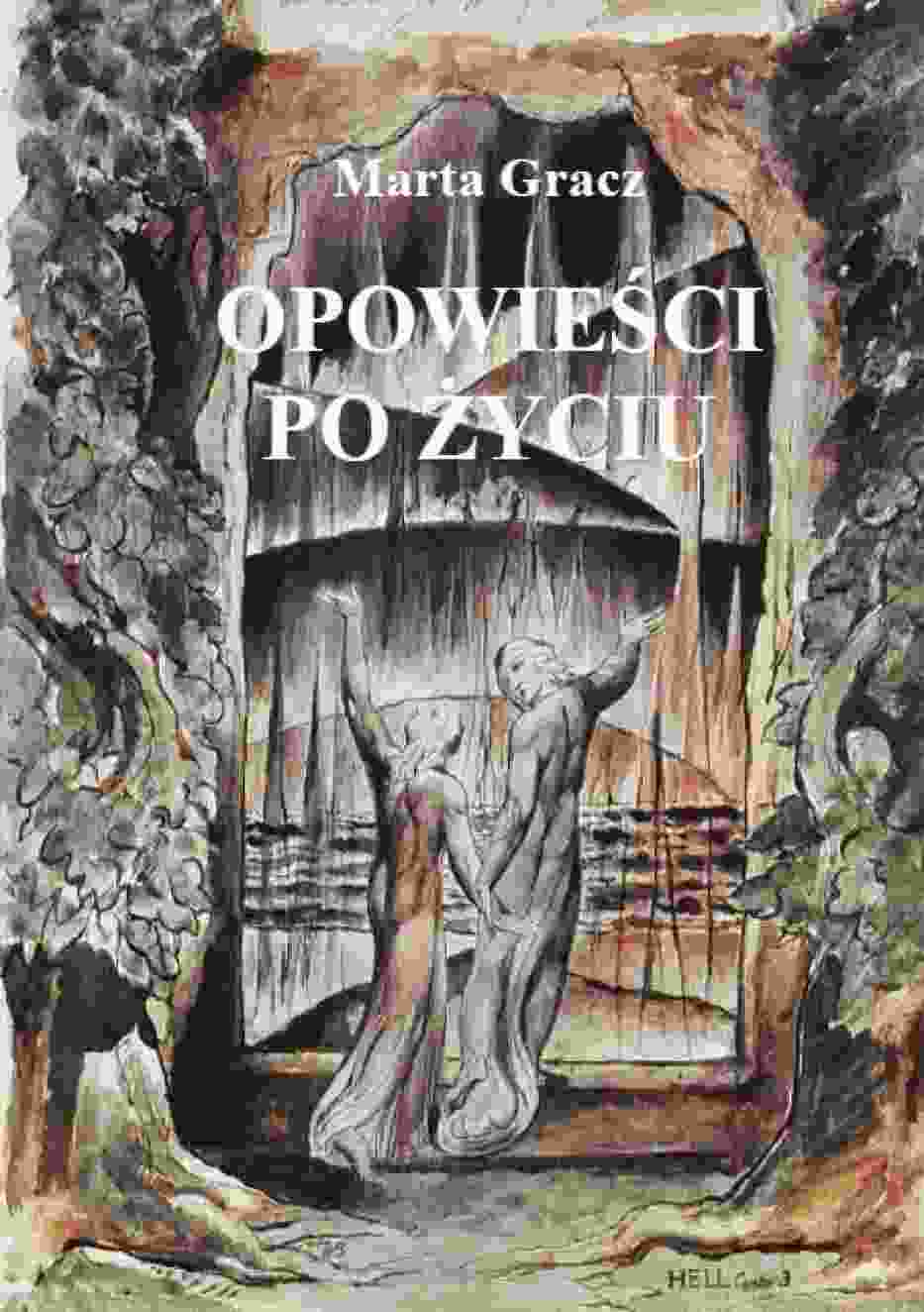Okładka z ilustracja: "Dante i Wergiliusz u bram piekła" – W