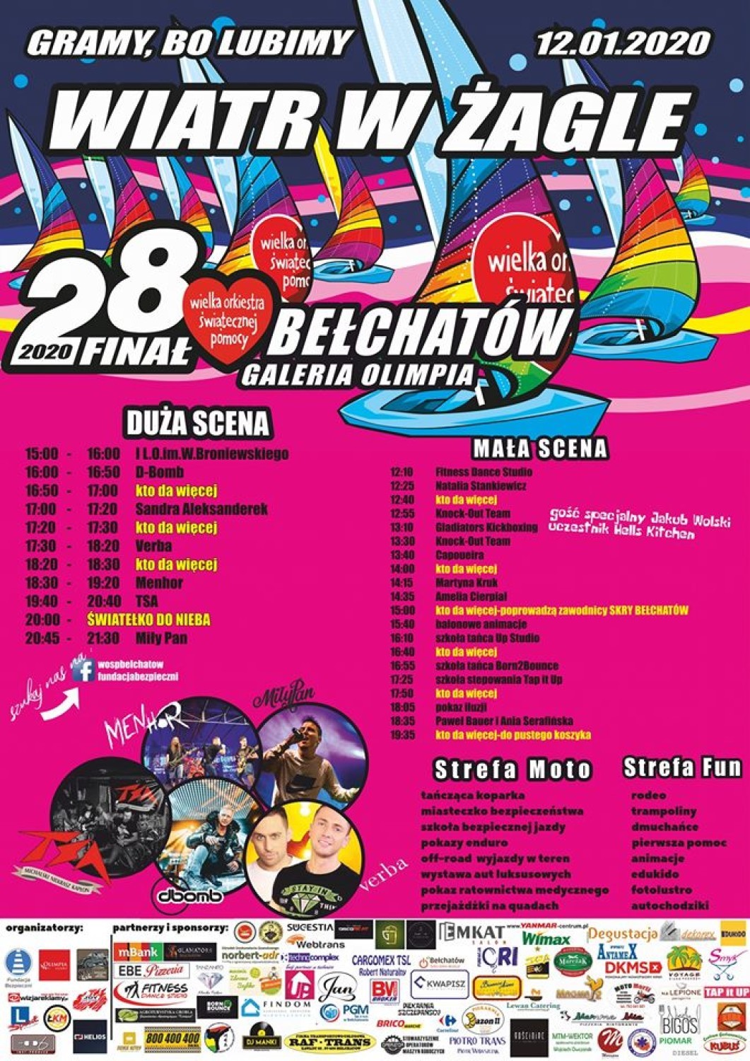 WOŚP 2020 w Bełchatowie. Ciekawy program, wiele występów i 271 wolontariuszy