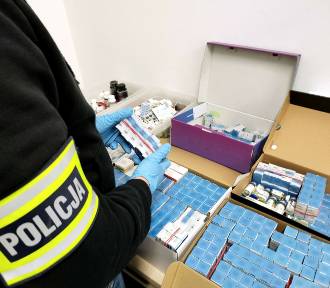 Toruńska policja zatrzymała mężczyznę, który handlował anabolikami