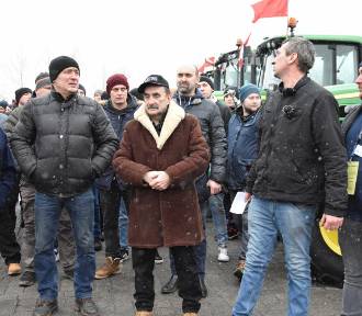 Rolnicy o proteście. Wideo z konferencji w Turznie. Zdjęcia