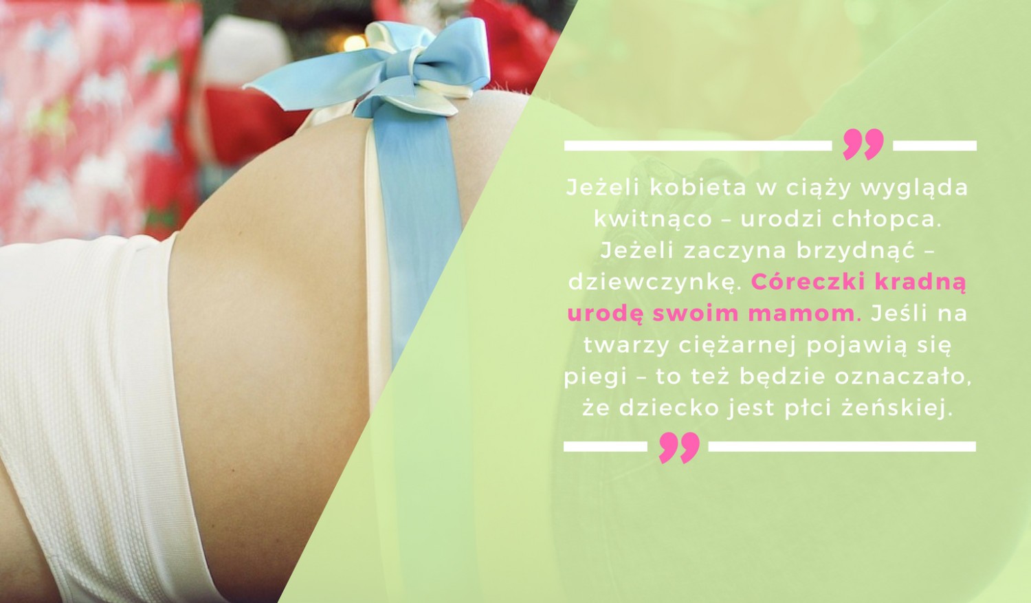 Uroda po mamusi?