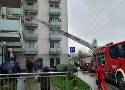 Pożar mieszkania w Krakowie. Zapaliło się w bloku na Czyżynach. Właścicielki nie było w domu