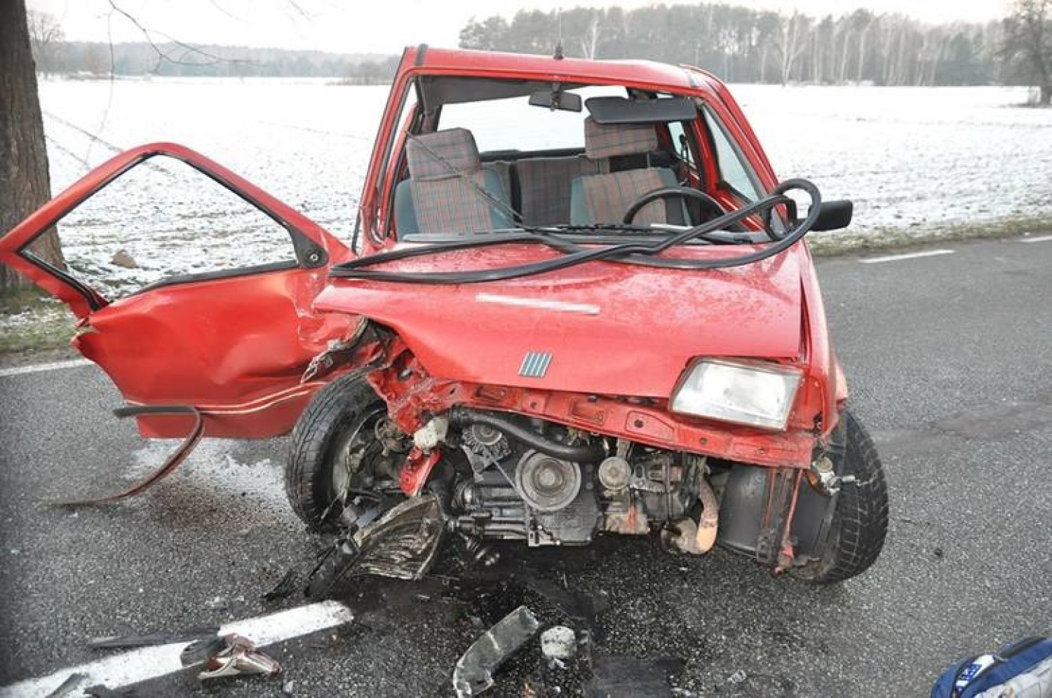18-latek w BMW doprowadził do groźnego wypadku