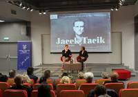 To było ciekawe spotkanie z Jackiem Tacikiem, dziennikarzem TVN. Zobacz zdjęcia