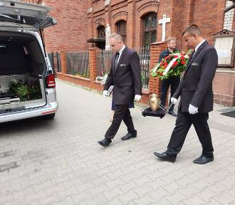 Pogrzeb Aleksandra Sawickiego w Radomiu. Został pośmiertnie odznaczony