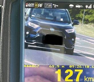 Pirat drogowy zatrzymany przez policję w powiecie bełchatowskim