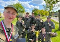 Uczniowie z  Chełma najlepsi w zawodach sportowo - obronnych 