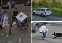 Samochody Google w woj. śląskim. Kogo zaskoczyły na ulicy? Zobacz ZDJĘCIA