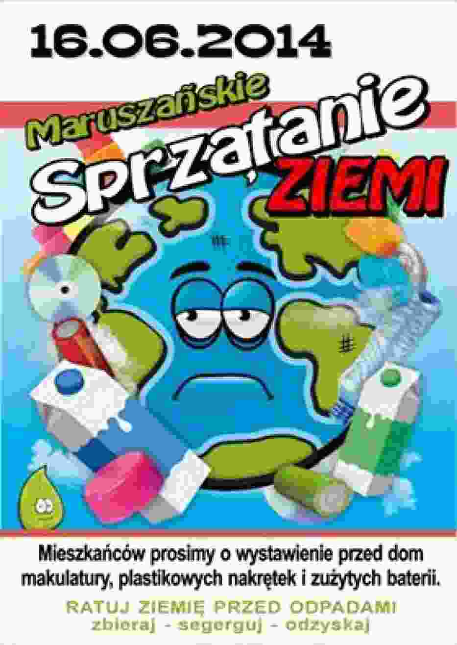 Sprzątanie ziemi na Maruszach