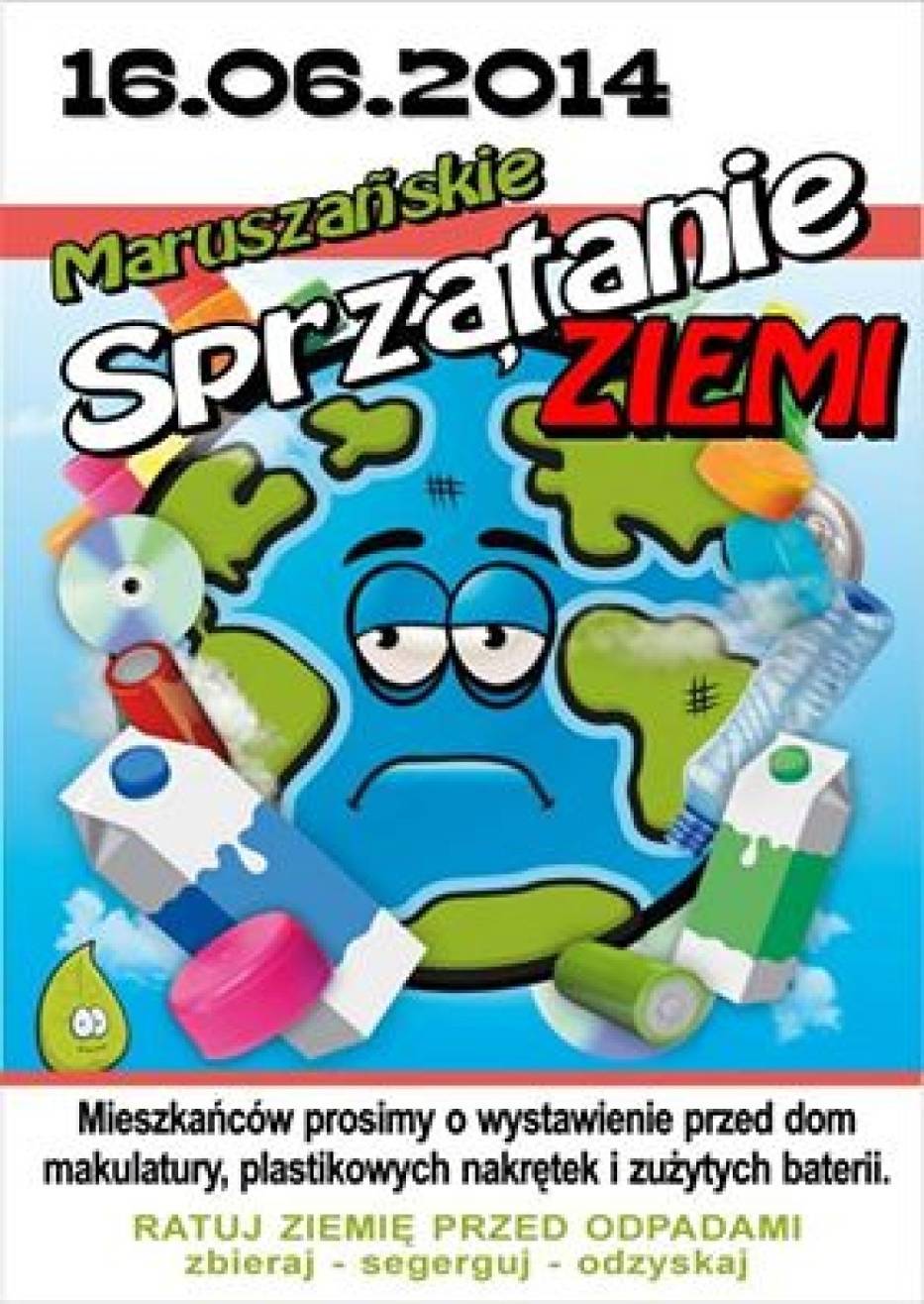 Sprzątanie ziemi na Maruszach