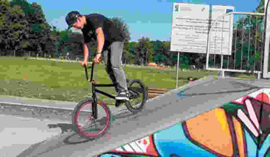 Bytomski skatepark cieszy się dużą popularnością