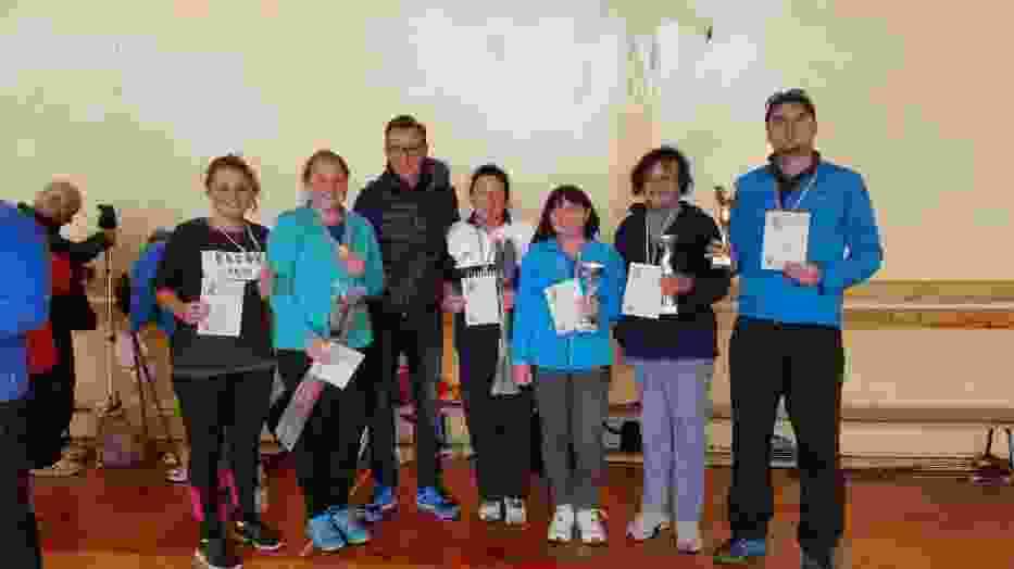 Wszyscy zawodnicy sekcji Nordic Walking LCk przywieźli z Chrzanowa medale