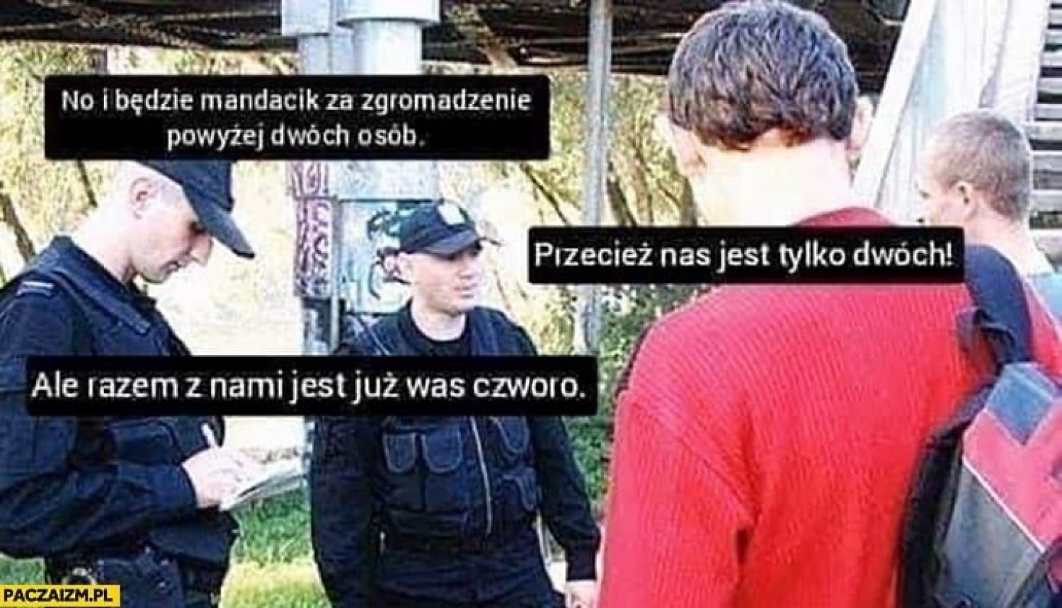 Nad przestrzeganiem obostrzeń nałożonych w związku z epidemią koronawirusa czuwa policja, która za ich łamanie już ukarała ponad tysiąc osób
