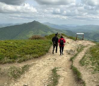 Idealna pogoda na wyprawę w Bieszczady