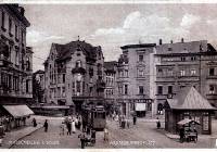 Plac Niepodległości w Jeleniej Górze 100 lat temu 