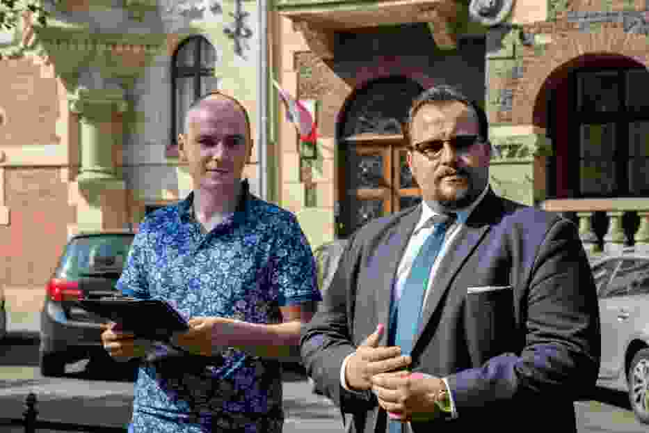 Szymon Bałek, skazany za blokowanie w grudniu 2016 r