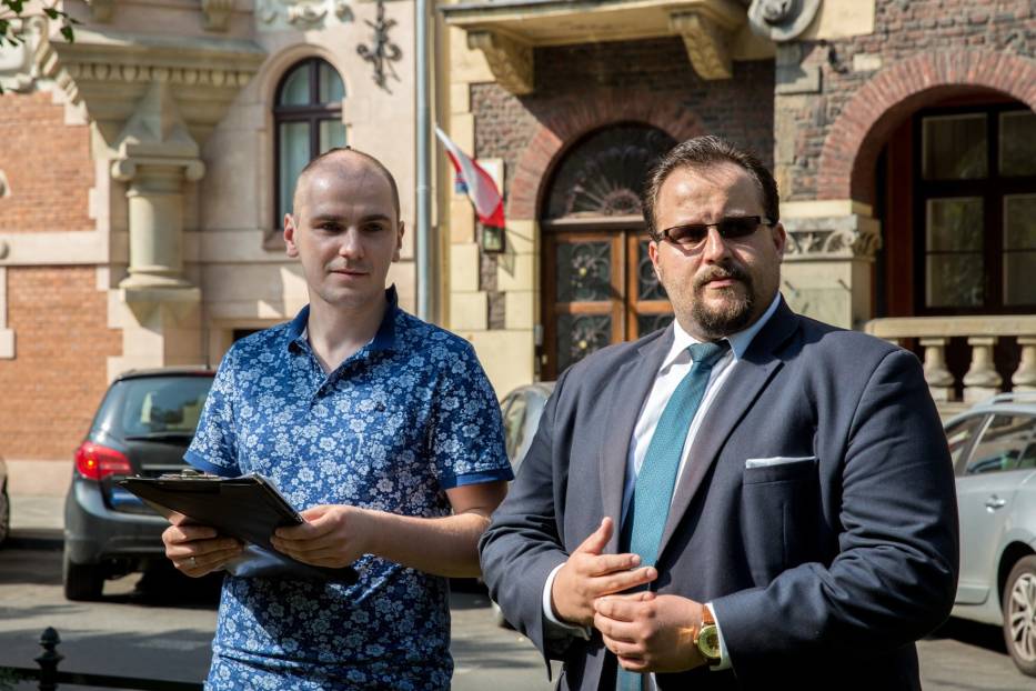 Szymon Bałek, skazany za blokowanie w grudniu 2016 r