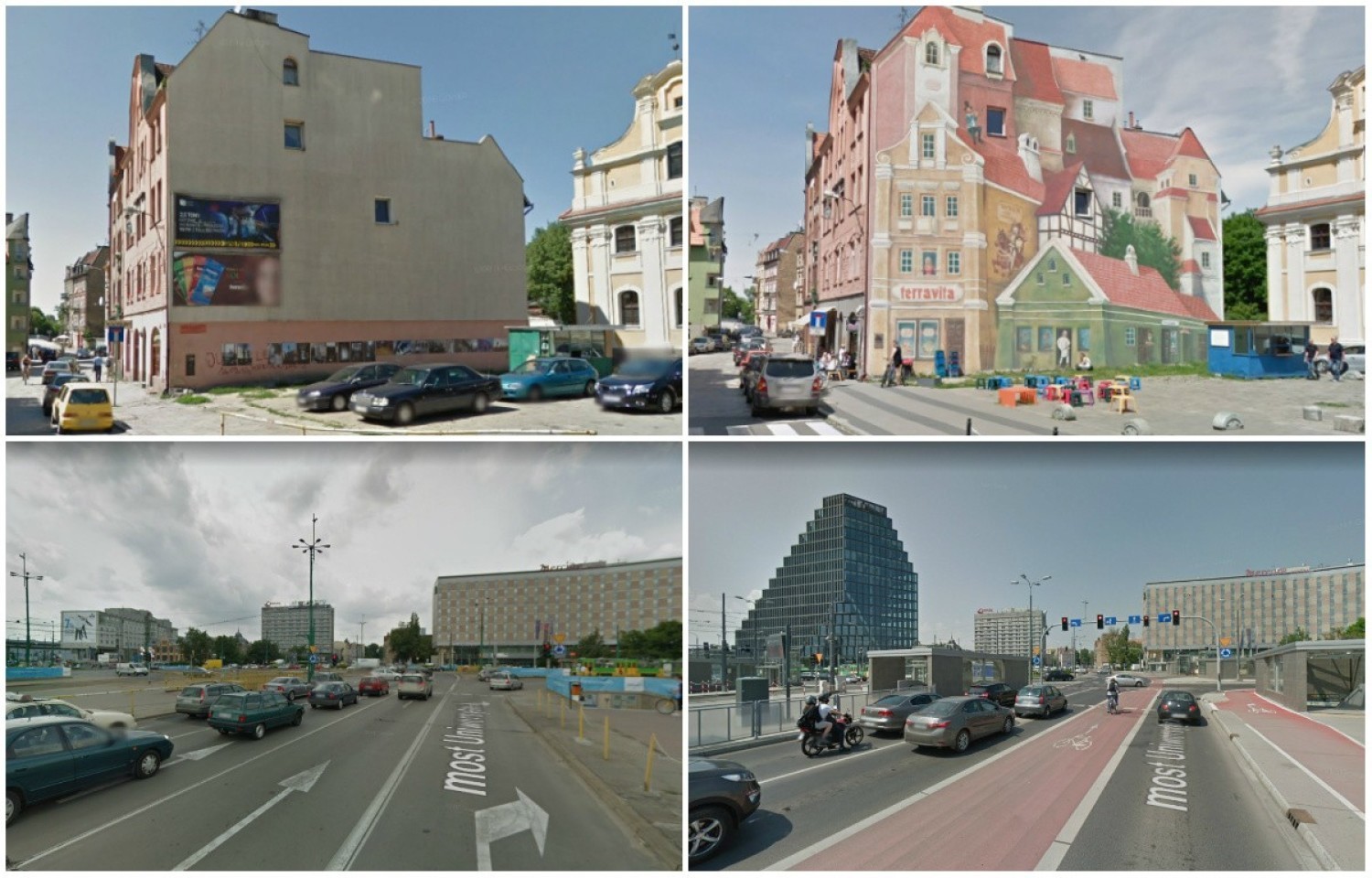 Narzędziem, które pozwala sprawdzić, jak zmieniły się konkretne miejsce jest Google Street View