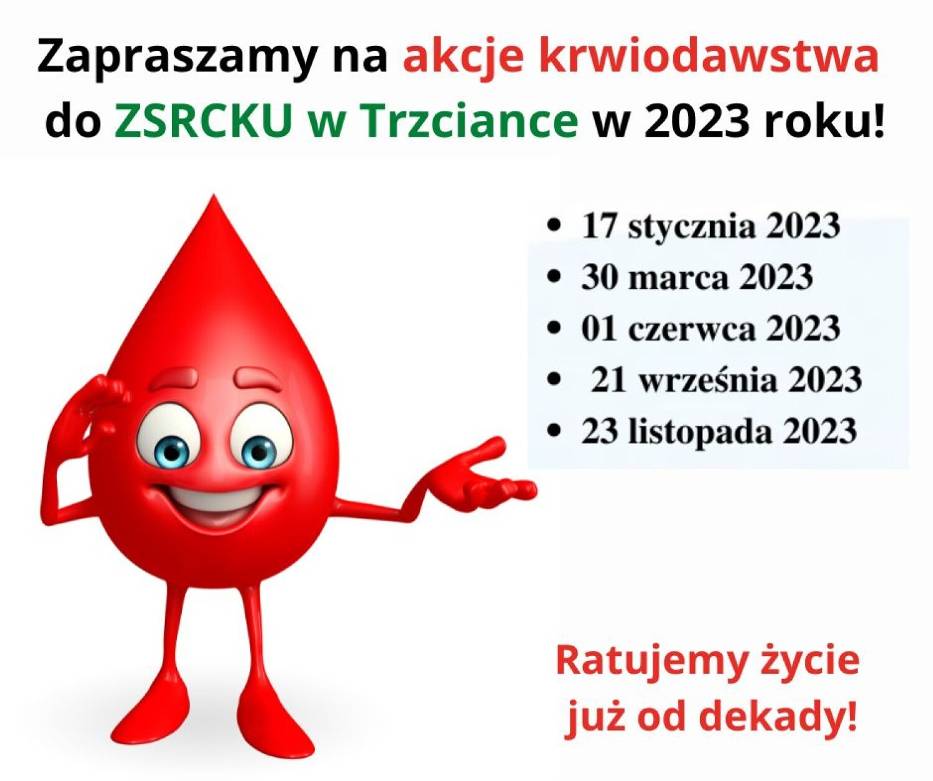 Kolejna akcja poboru krwi w Zespole Szkół Rolniczych Centrum Kształcenia Ustawicznego w Trzciance, już za nami! Ile zebrano krwi?