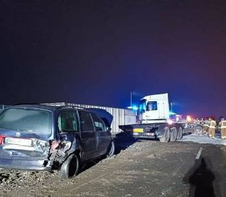 Ogromny karambol na S7. Brało w nim udział aż osiem pojazdów. Są poszkodowani
