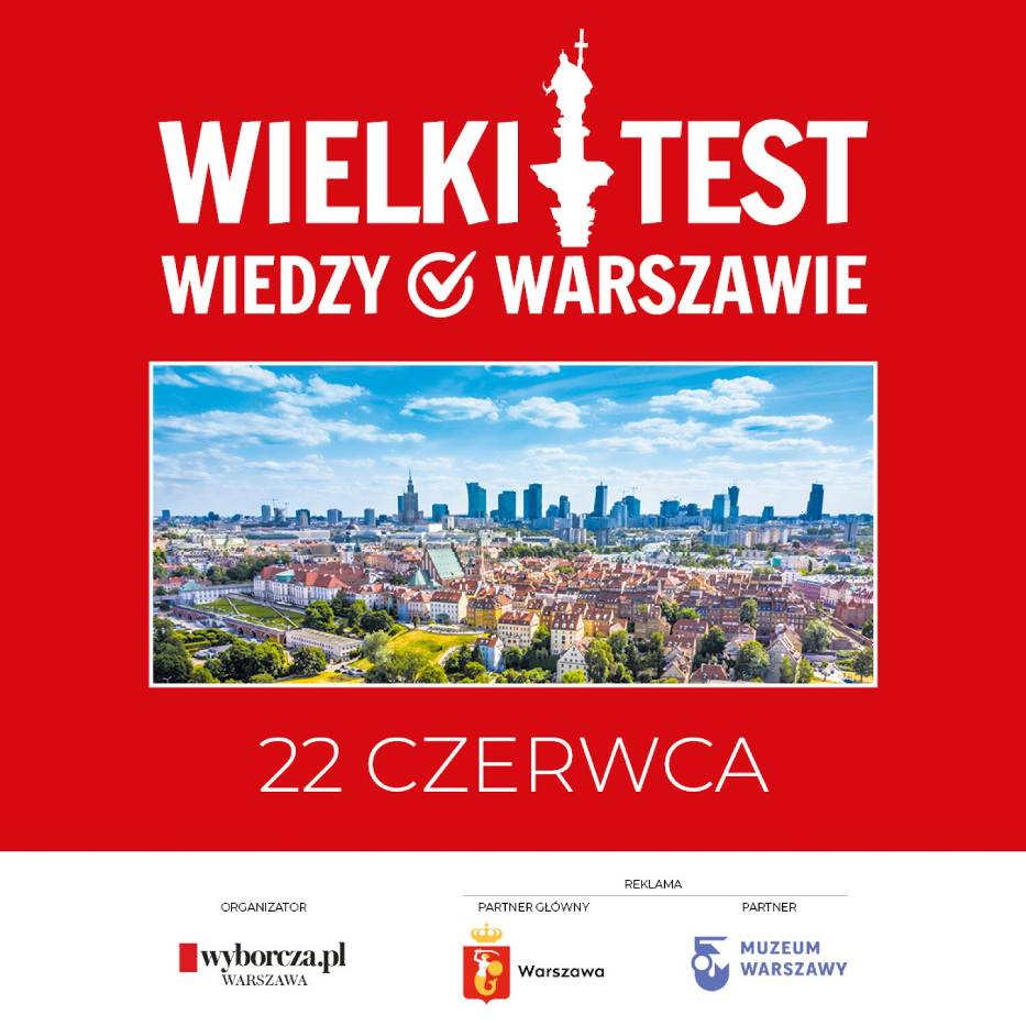 Wielki Test Wiedzy o Warszawie 2024