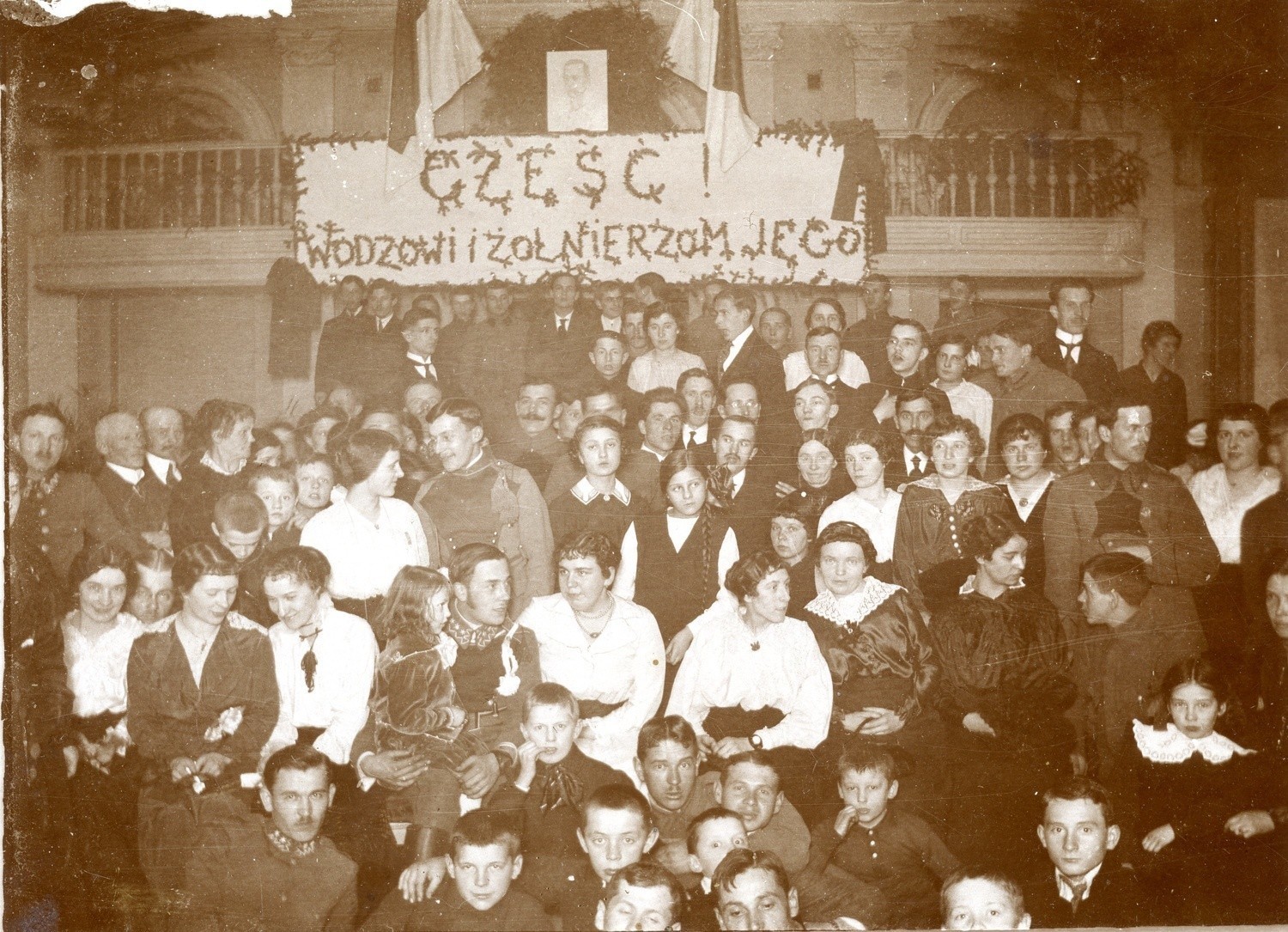 1916Wigilia legionistów w kieleckim hotelu Bristol