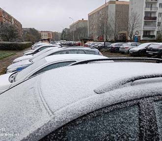W Łodzi prószy już śniegiem! Zobacz zdjęcia
