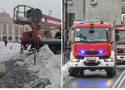 Niebezpieczne zwały i nawisy śnieżne usuwane na Dolnym Śląsku. Zamykane ulice. Zobaczcie zdjęcia  