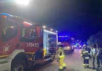 Pożar domu pod Toruniem. Z żywiołem walczyło pięć zastępów strażackich
