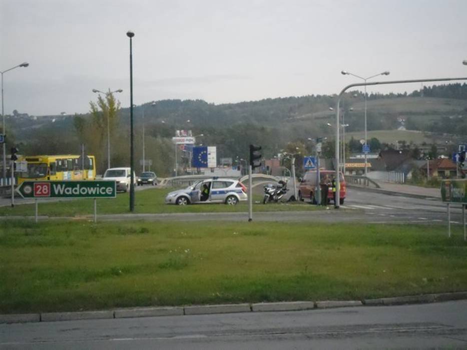 Wypadek Na Skrzyżowaniu Ul Kjadwigi Z Al Piłsudskiego Potrącony