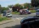 Groźny wypadek na przejściu dla pieszych w centrum Słubic. Lądował śmigłowiec Lotniczego Pogotowia Ratunkowego 