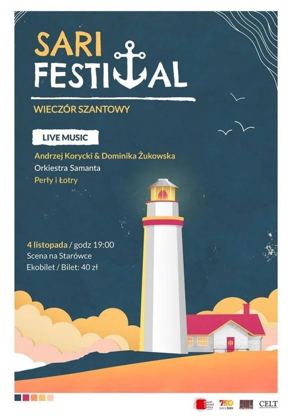 SARI Festival - Wieczór Szantowy już 4 listopada w Żorach