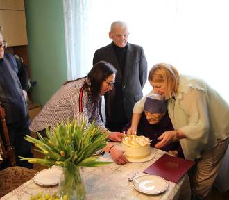 Jedna z najstarszych mieszkanek gminy, pani Janina obchodziła swoje 101. urodziny