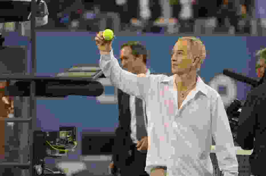 John McEnroe podczas US Open (2009)