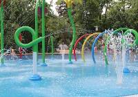 Pierwszy wodny plac zabaw w Gliwicach otwarty. Ochłoda czeka w Parku Chopina